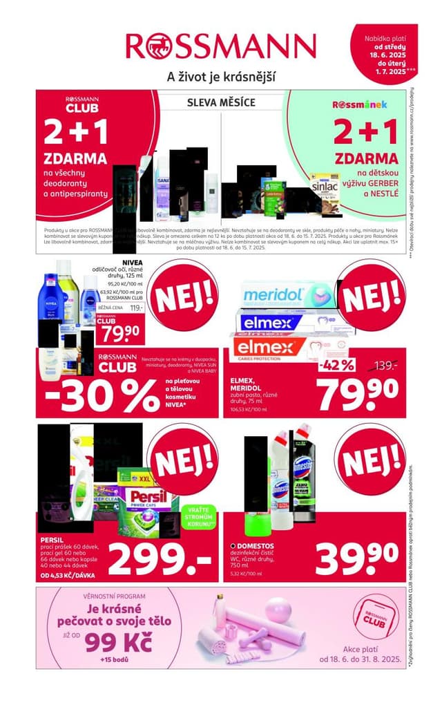Rossmann drogerie leták 8. - 21.2.